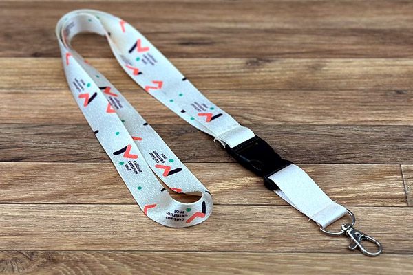 full color lanyards van gerecycleerde PET stof voor Cultuurcentrum Mol
